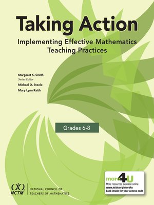 cover image of Taking Action: Implementing Effective Mathematics Teaching Practices in Grades 6-8